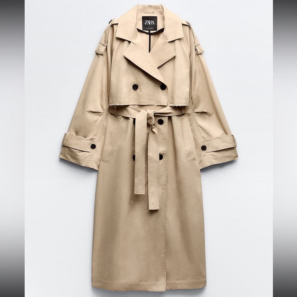 ZARA RUNWAY COLLECTION LIMITED EDITION TRENCH